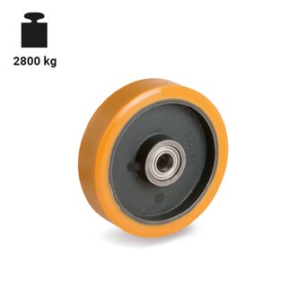 TR-64-W-TR polyurethane wheels